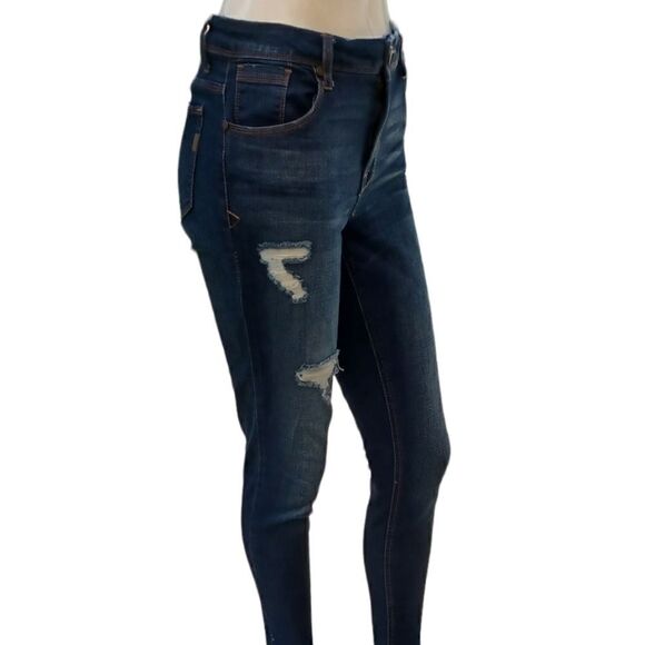 645239.....1822 Denim Skinny Jeans Size 6, W28" 27"Inseam  9" Rise - Picture 2 of 5